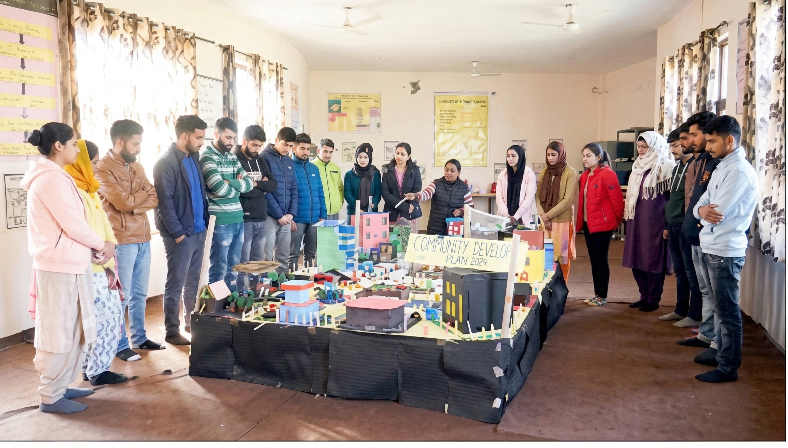 Community Health Nursing Lab Students