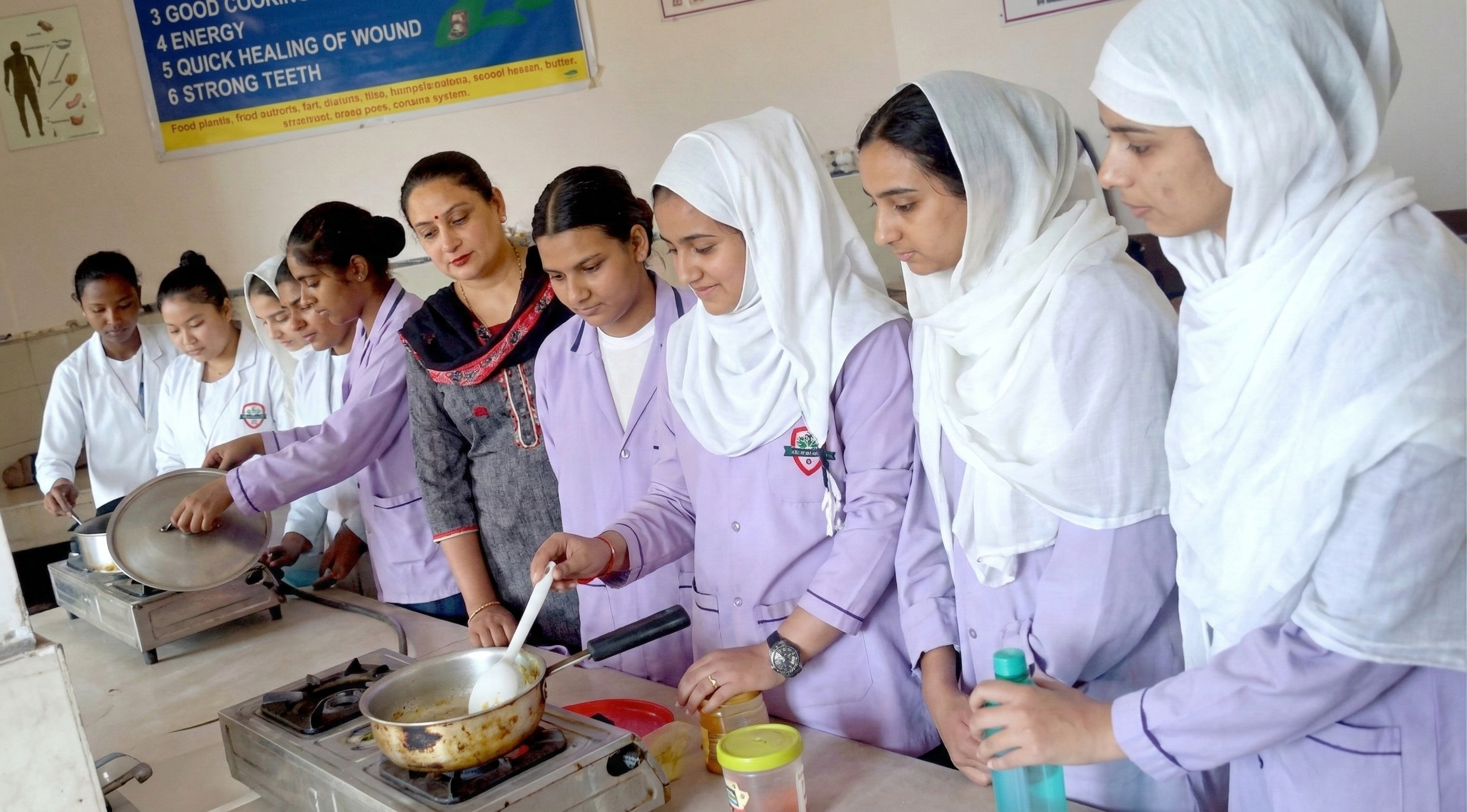 Nutrition Lab Students